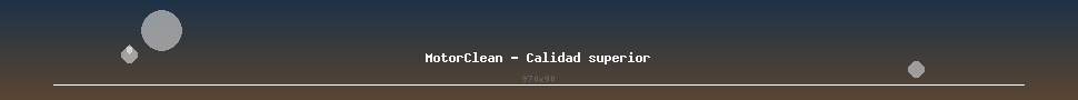 MotorClean - Máximo rendimiento